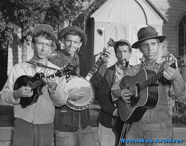 The Dillards as the Darlinâ€™s. Mitch is 3rd from the left.